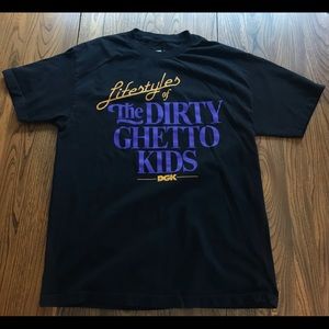 Kayo DGK Skate Lifestyles of The Dirty Ghetto Kids Large Shirt